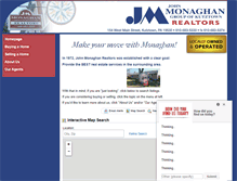 Tablet Screenshot of monaghangroup.com