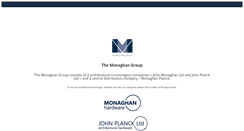 Desktop Screenshot of monaghangroup.co.uk