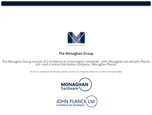 Tablet Screenshot of monaghangroup.co.uk
